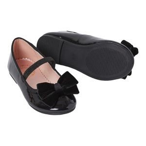 🆕 H&M Black Bow Flats Size 2